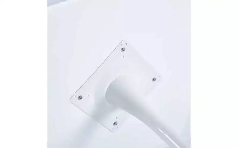 Table à manger piédestal carrée de 60 cm pour espaces compacts, style café moderne