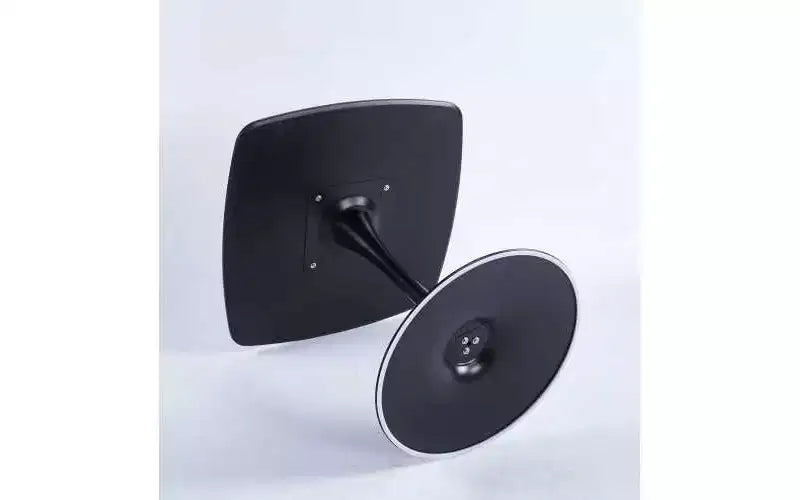 Table à manger piédestal carrée de 60 cm pour espaces compacts, style café moderne