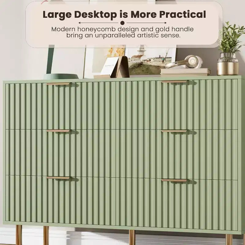 Commode à 6 tiroirs motif zèbre, 120 cm de large, meuble de rangement pour chambre, salon et couloir