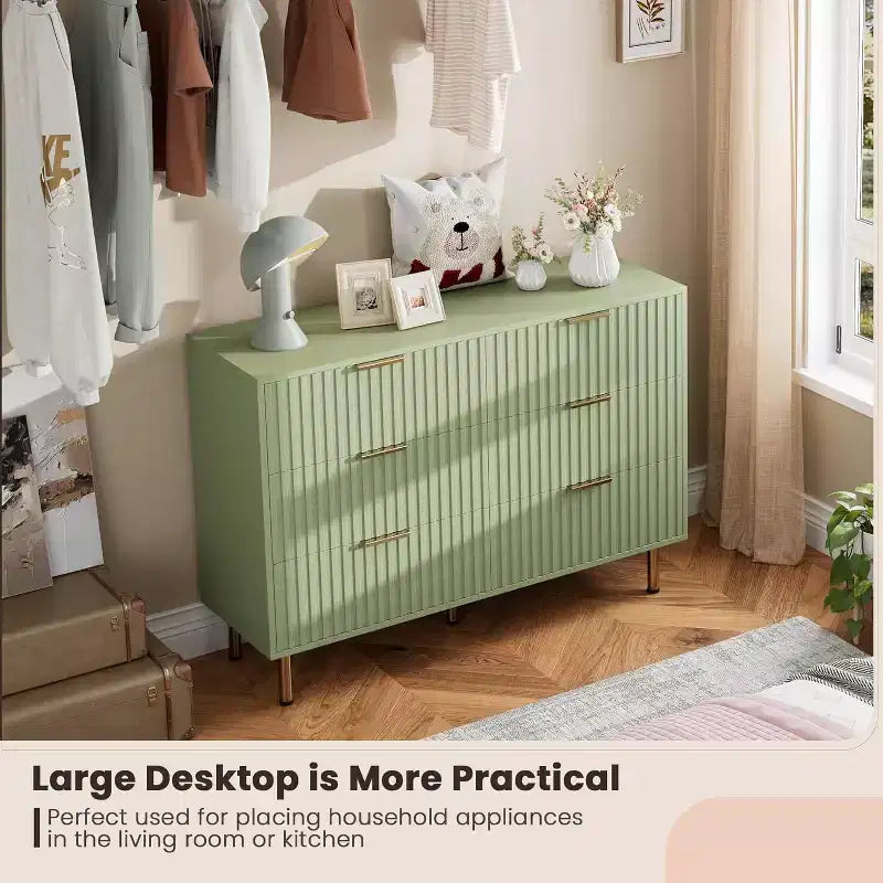 Commode à 6 tiroirs motif zèbre, 120 cm de large, meuble de rangement pour chambre, salon et couloir
