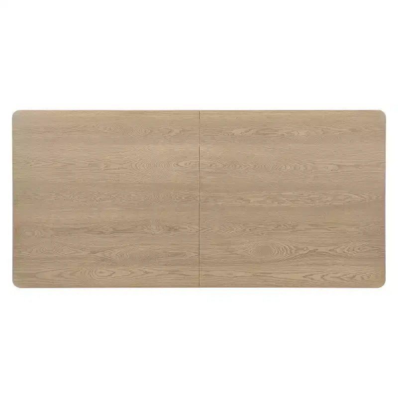 Table de salle à manger rectangulaire moderne 8 places de 84 po avec piétement central, 84x40x30.25 po