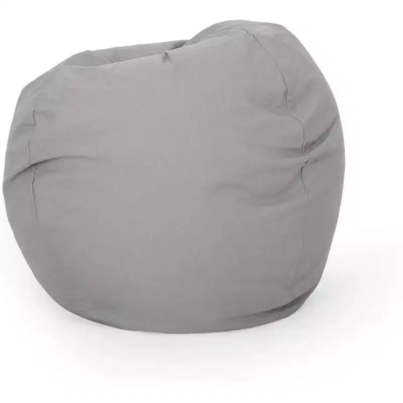 Pouf rond pour adultes, chaise de sol en mousse haute densité, 86x86x63 cm