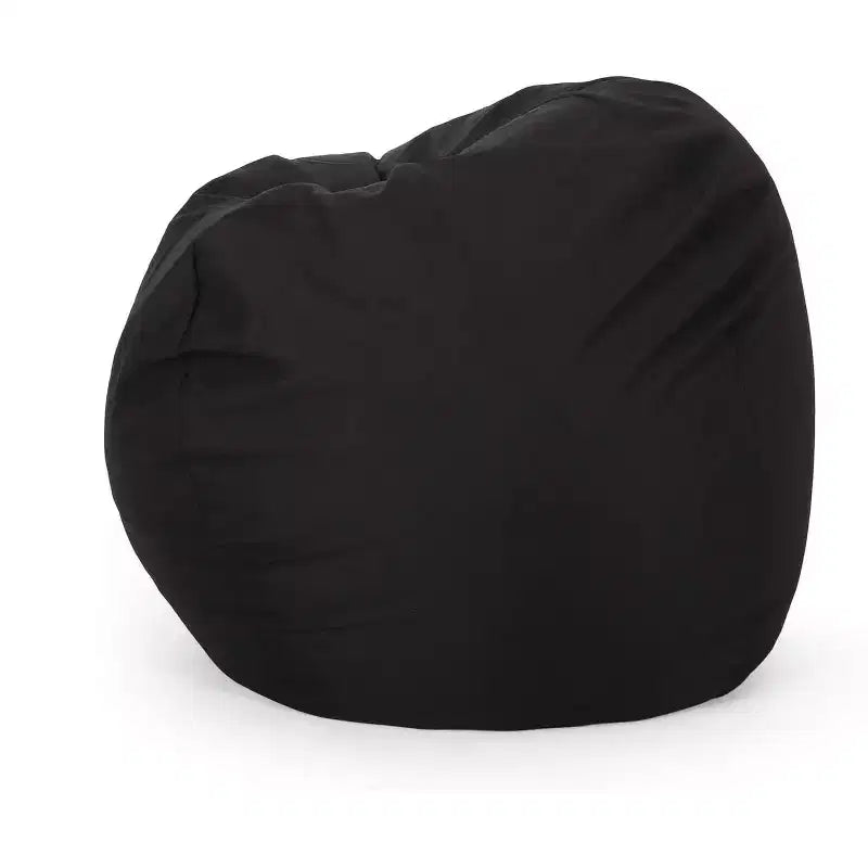 Pouf rond pour adultes, chaise de sol en mousse haute densité, 86x86x63 cm
