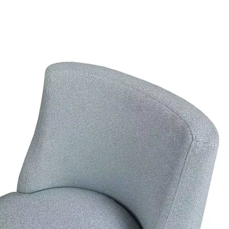 Tabouret de bar rembourré de 63,5 cm de hauteur de comptoir, assise carrée avec pieds en bois, tissu polyester bleu