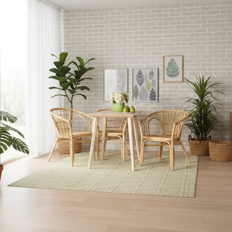Kaka Rattan Dining Chair Natural/Brown - bali & pari