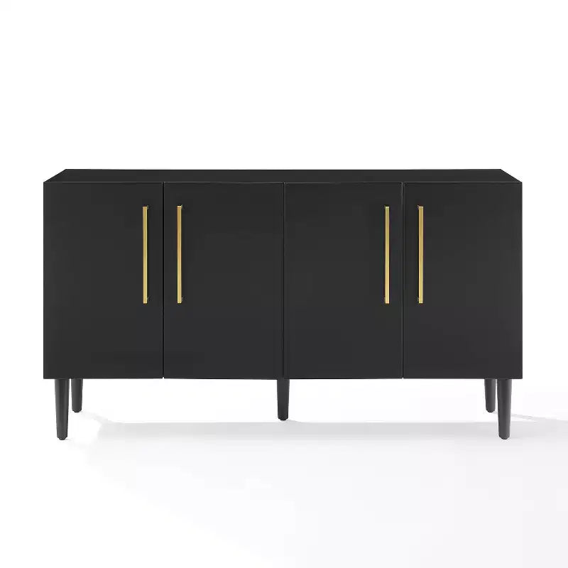 Buffet de cuisine ou salle à manger mi-siècle avec 2 portes et étagères réglables