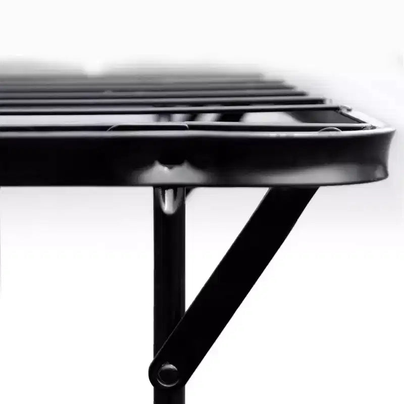 Cadre de lit plateforme en acier Premium de 14 po, noir, California King, 76x80x14 po