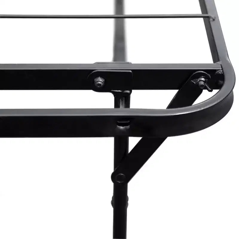 Cadre de lit plateforme en acier Premium de 14 po, noir, California King, 76x80x14 po