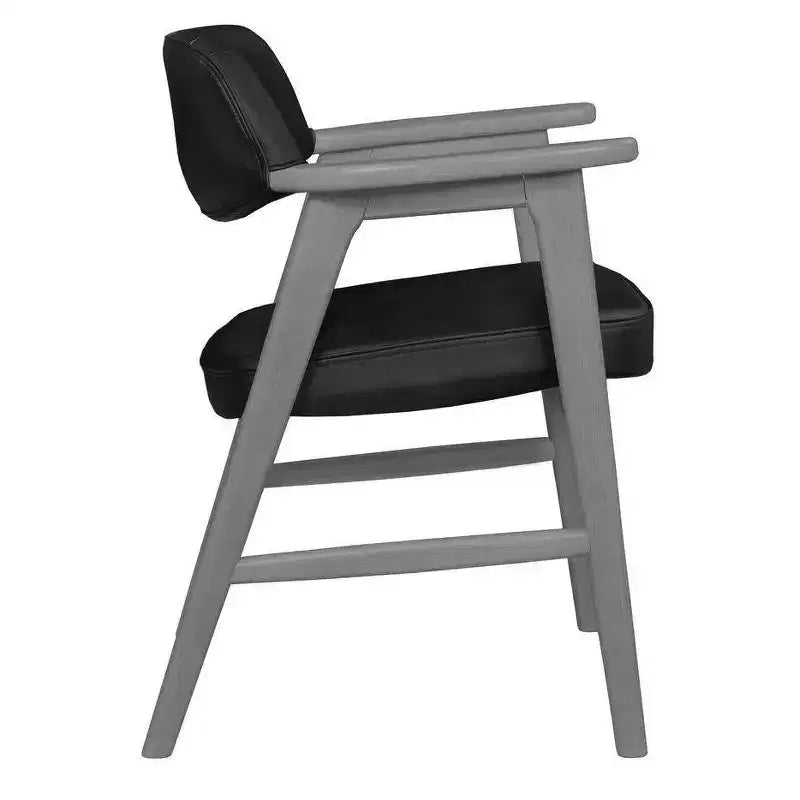 Fauteuil d'appoint rembourré pour réception, 75x65x53 cm